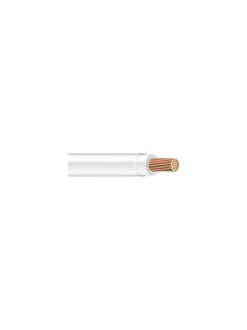 THHN 10 AWG 19 Strand Copper White Cable (2500ft Reel) THHN 10 AWG 19 Strand Copper White Cable (2500ft Reel)